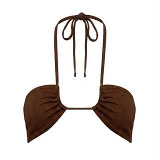 JUDIT TOP - CHOCOLATE